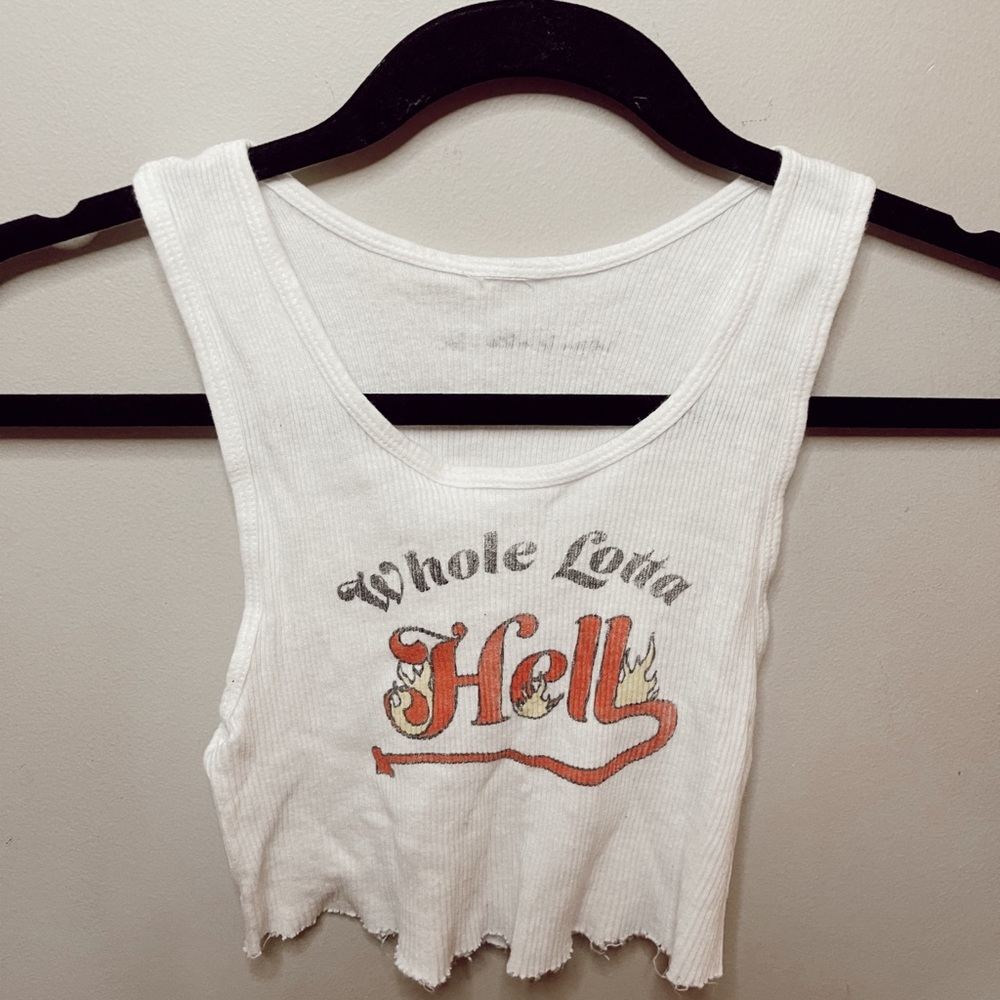 Cute cropped tank